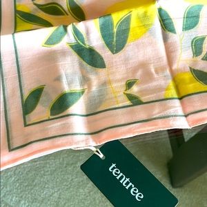 Tentree pink lemon scarf from Summer 2022 Jilly Box